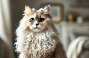 Die Ural Rex Langhaar Katze Ural Rex Langhaar Katze